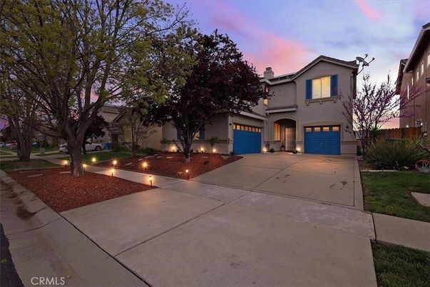Attached, Backyard, Exterior, Facade, Mediterranean