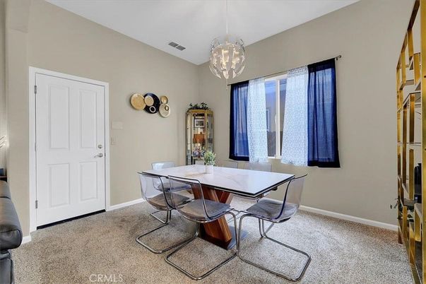 Dining room, Interior, Pendant Lights