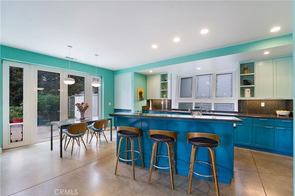 Dining room, Interior, Kitchen, Pendant Lights, Recessed Lighting