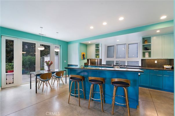 Dining room, Interior, Kitchen, Pendant Lights, Recessed Lighting