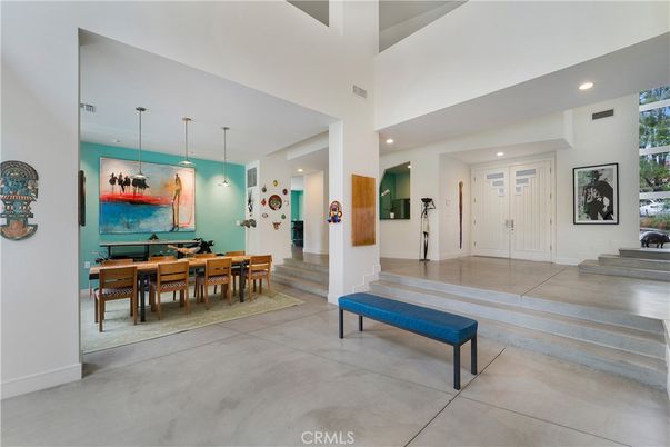 Dining room, Interior, Pendant Lights, Recessed Lighting