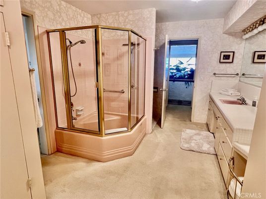Bathroom, Glass Shower, Interior, Tile Countertops