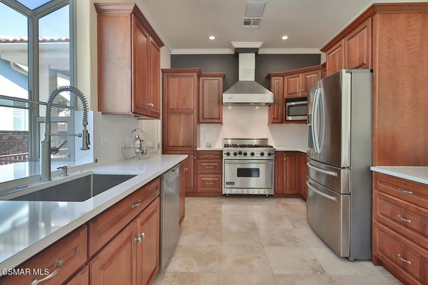Interior, Kitchen, Recessed Lighting, Stainless Steel Appliances