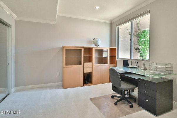 Home Office, Interior, Recessed Lighting