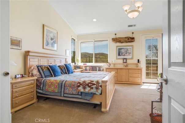 Bedroom, Interior, Pendant Lights, Recessed Lighting