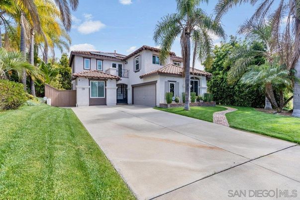 Attached, Backyard, Exterior, Facade, Solar Panels, Spanish Mediterranean