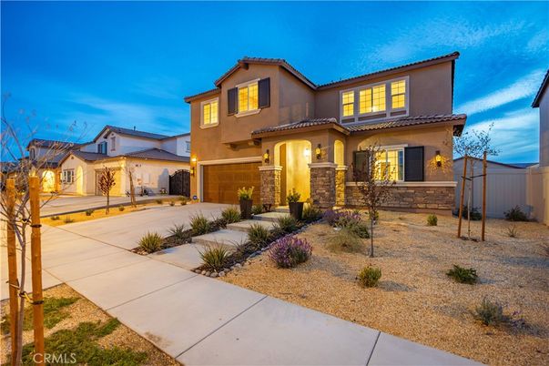 Attached, Backyard, Exterior, Facade, Mediterranean