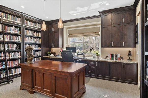 Home Office, Interior, Pendant Lights, Recessed Lighting