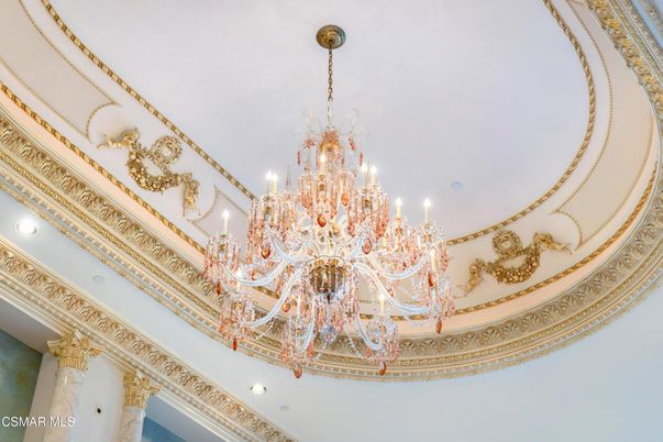Chandelier, Interior, Recessed Lighting