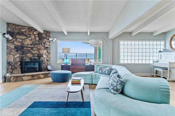 Fireplace, Interior, Living room, Piano, Stone Walls, Wood Texture Flooring