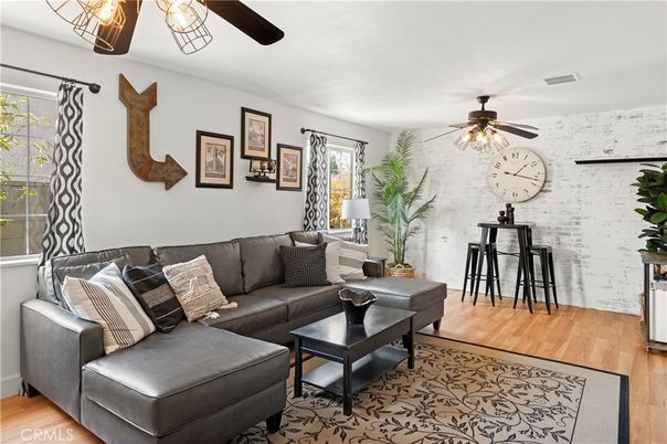 Interior, Living room, Stone Walls, Wood Texture Flooring