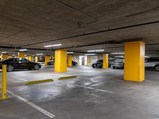 Garage, Interior, Recessed Lighting