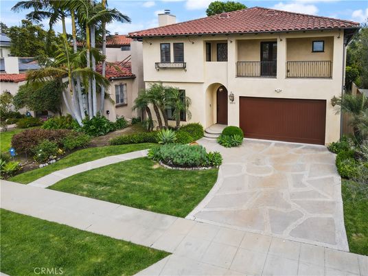 Attached, Backyard, Exterior, Facade, Mediterranean