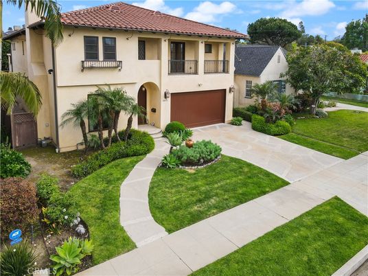 Attached, Backyard, Exterior, Facade, Mediterranean