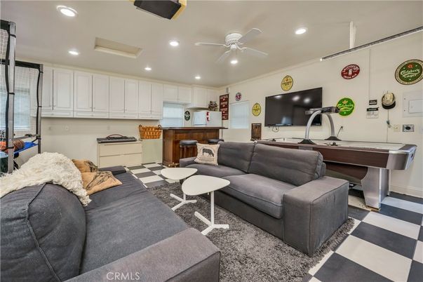 Interior, Kitchen, Living room, Recessed Lighting