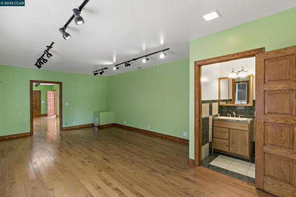 Bathroom, Empty room, Interior, Wood Texture Flooring