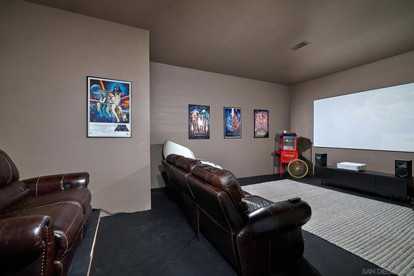 Home Theatre Room, Interior, Projection Screen, Theatre Room