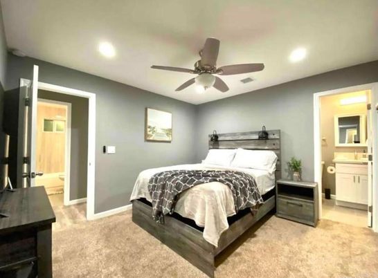 Bathroom, Bedroom, Interior, Recessed Lighting
