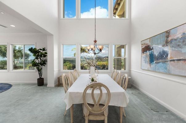 Chandelier, Dining room, Interior, Pendant Lights, Recessed Lighting