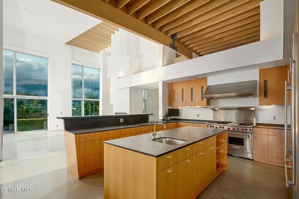Interior, Kitchen, Stainless Steel Appliances, Wooden Beams, Wooden Ceilings