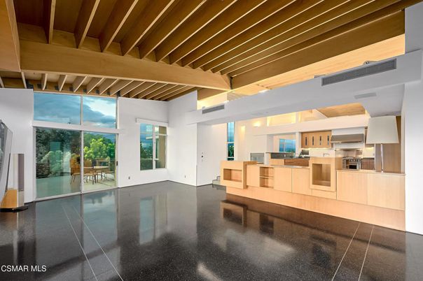 Interior, Kitchen, Wooden Beams
