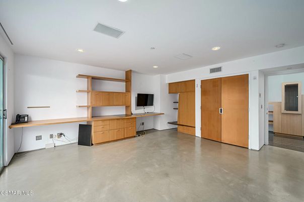 Home Office, Interior, Recessed Lighting