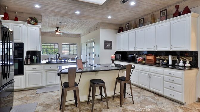 Interior, Kitchen, Recessed Lighting, Wooden Ceilings