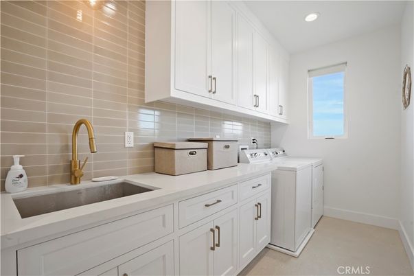 Interior, Recessed Lighting, Washer