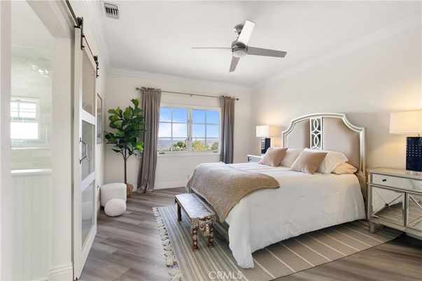 Bedroom, Interior, Water, Wood Texture Flooring