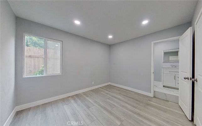 Empty room, Interior, Marble, Recessed Lighting, Wood Texture Flooring