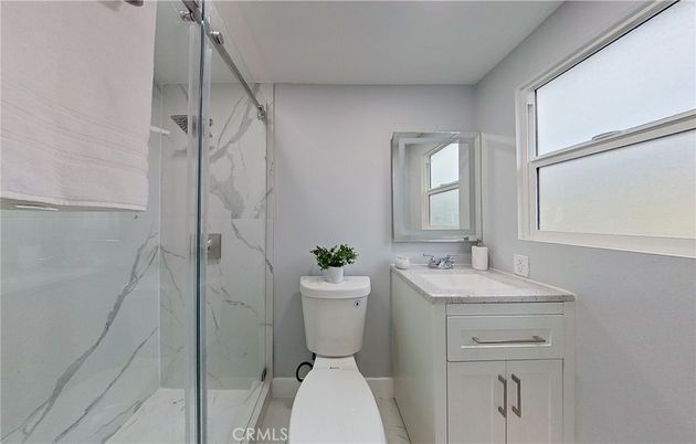 Bathroom, Glass Shower, Interior, Marble Walls
