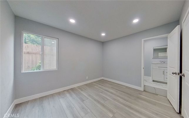 Empty room, Interior, Marble, Recessed Lighting, Wood Texture Flooring