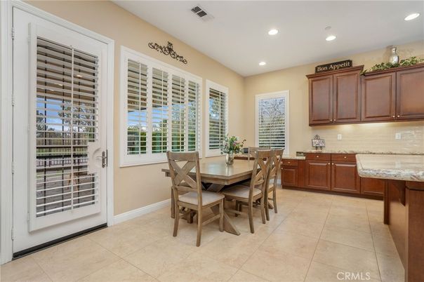 Dining room, Interior, Recessed Lighting