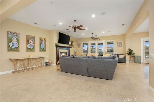 Fireplace, Interior, Living room, Recessed Lighting