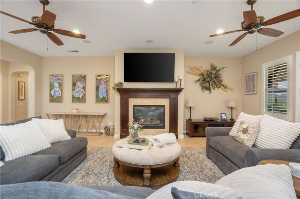 Fireplace, Interior, Living room, Recessed Lighting