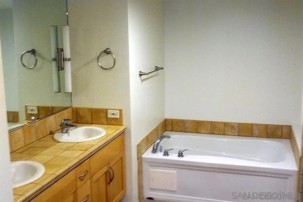 Bathroom, Dual Sink Vanities, Interior, Tile Countertops