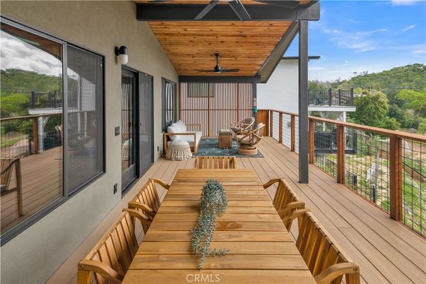 Exterior, Wood Texture Flooring