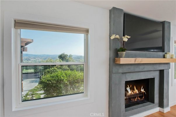 Fireplace, Interior, Wood Texture Flooring