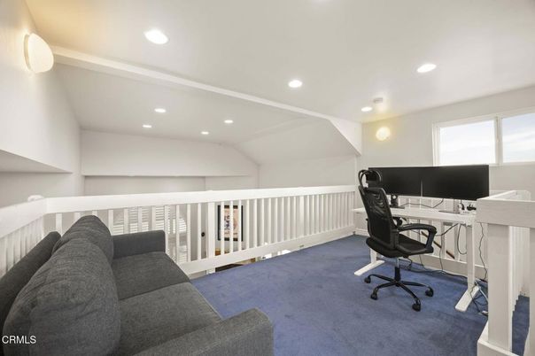 Home Office, Interior, Recessed Lighting