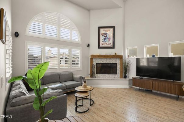 Fireplace, Interior, Living room, Wood Texture Flooring