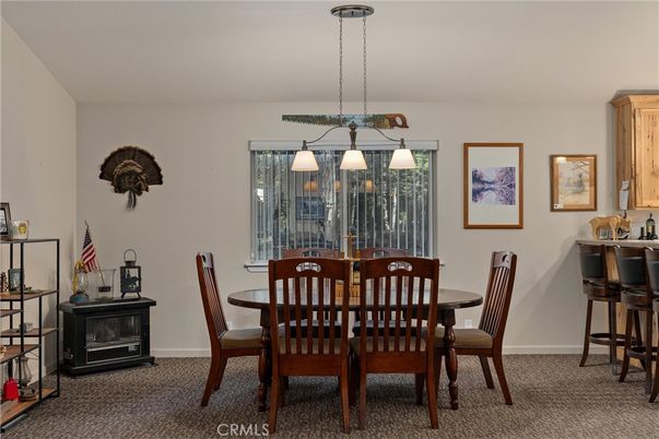 Dining room, Interior, Pendant Lights
