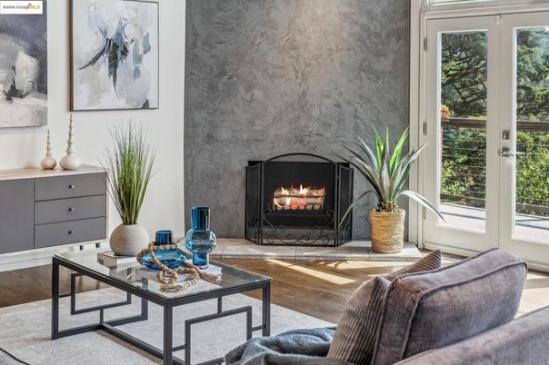 Fireplace, Interior, Living room, Wood Texture Flooring