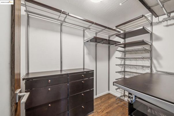 Interior, Walk-in Closets, Wood Texture Flooring