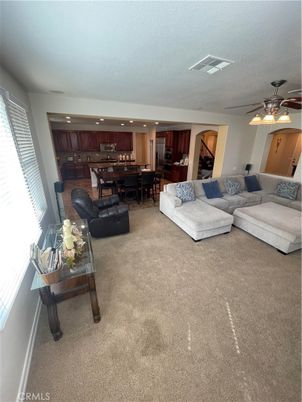 Dining room, Interior, Kitchen, Living room, Recessed Lighting