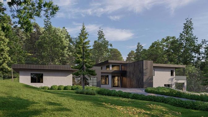 Backyard, Exterior, Facade, Modern
