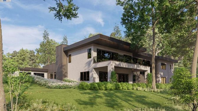 Backyard, Exterior, Facade, Modern