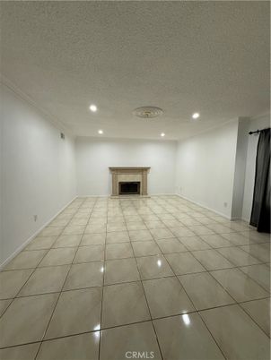 Empty room, Fireplace, Interior, Recessed Lighting