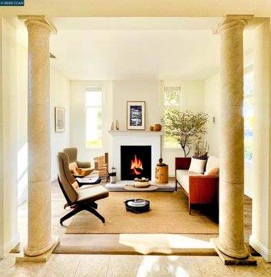 Fireplace, Interior, Living room