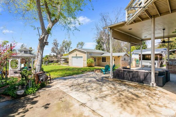 Backyard, Detached Garage, Exterior