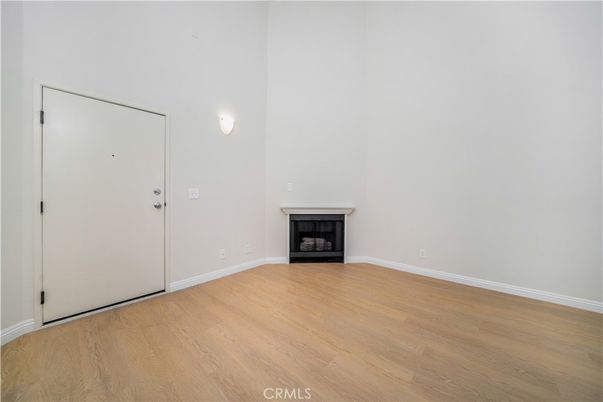 Empty room, Fireplace, Interior, Wood Texture Flooring